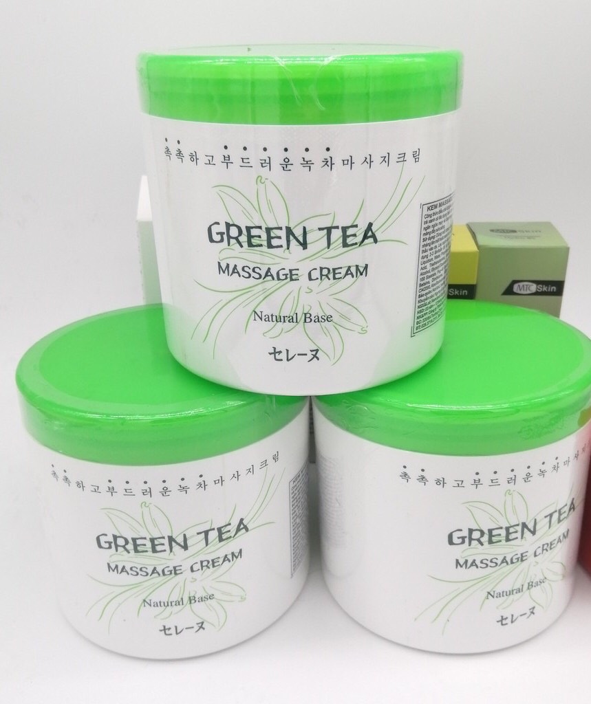 Kem Massage Trà Xanh - Green Tea Massage Cream