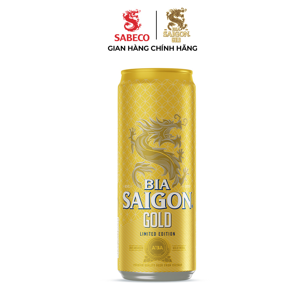 Combo 5 thùng 18 lon Bia Saigon Gold 330ml