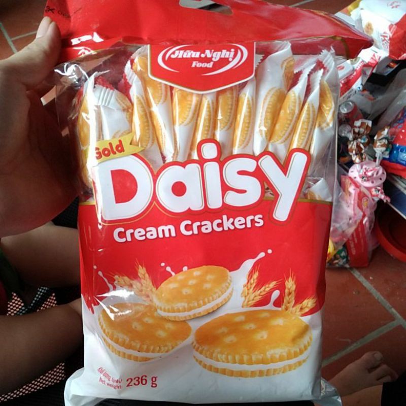 Hữu Nghị bánh kẹp kem Daisy 236g