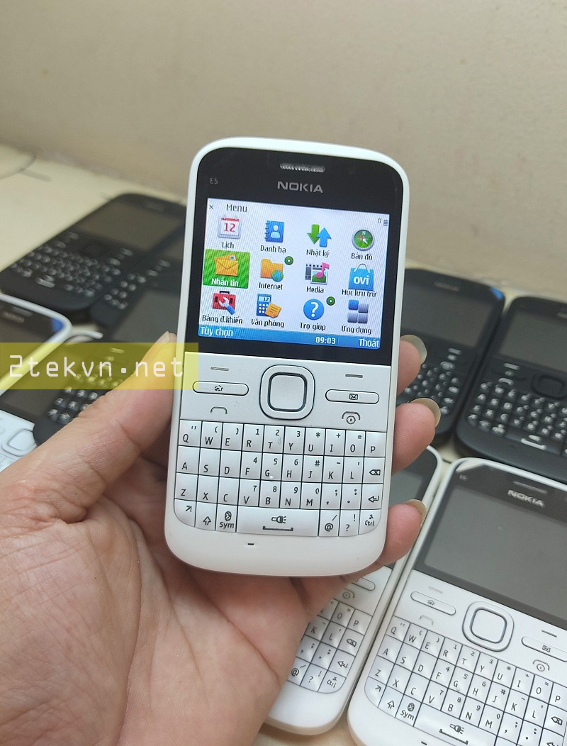 [HÀNG CHÍNH HÃNG] Điện thoại nokia e5-00 24 ký tự cổ phổ thông giá rẻ