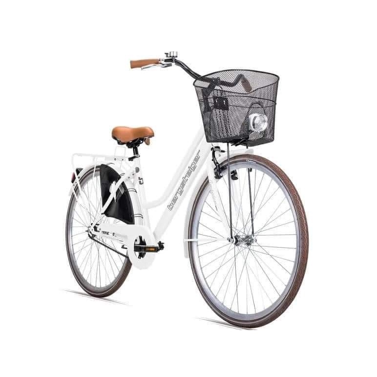 Xe đạp nữ Bergsteiger Cityrad (Đỏ và mint) - HANGDUC69