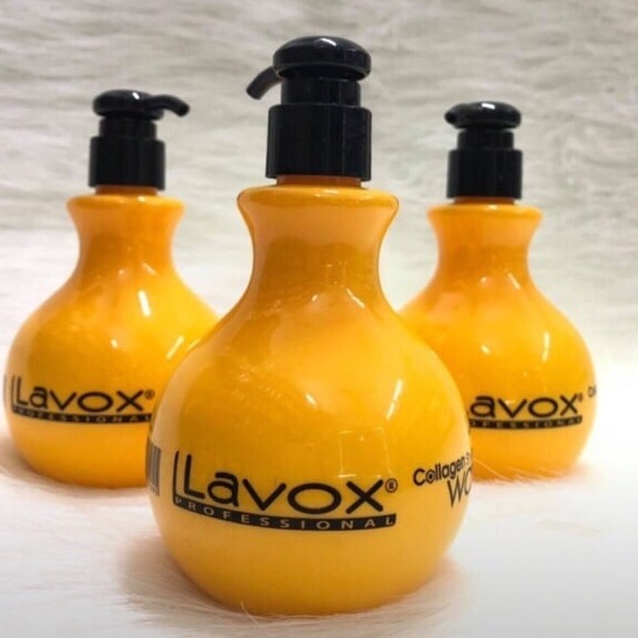 Wax Tạo Nếp Tóc Lavox vàng 300ml