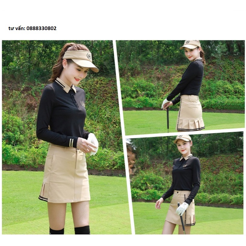 Set áo và chân váy golf nữ ZG-6 thời trang cao cấp