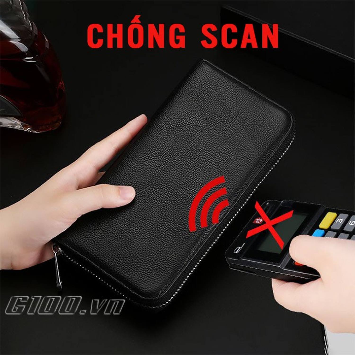 Ví dài đựng thẻ ATM nhiều ngăn