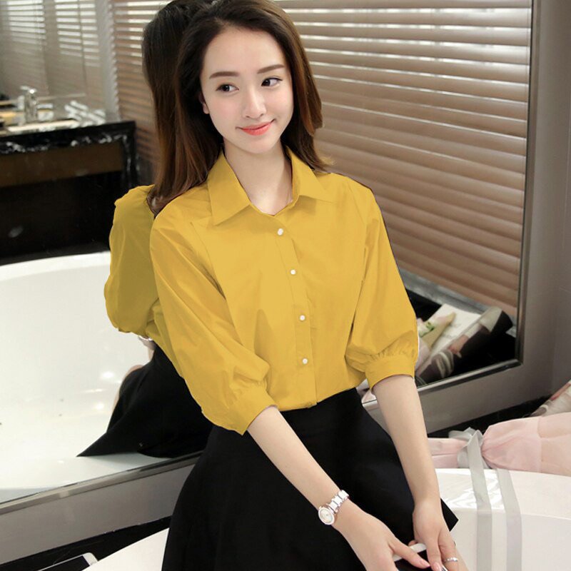 ÁO SƠ MI TAY LỠ PHỒNG CÁCH ĐIỆU