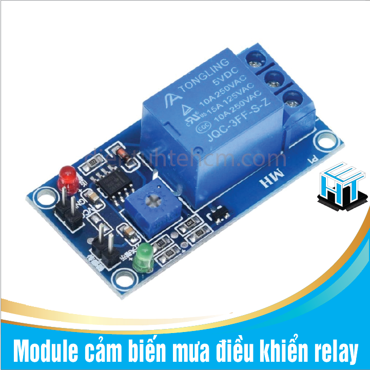 1 Cái Module cảm biến mưa điều khiển relay
