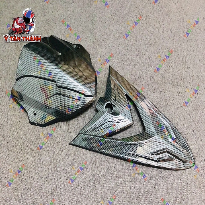 Ốp Đầu Ốp Nạ Exciter 155 Cacbon