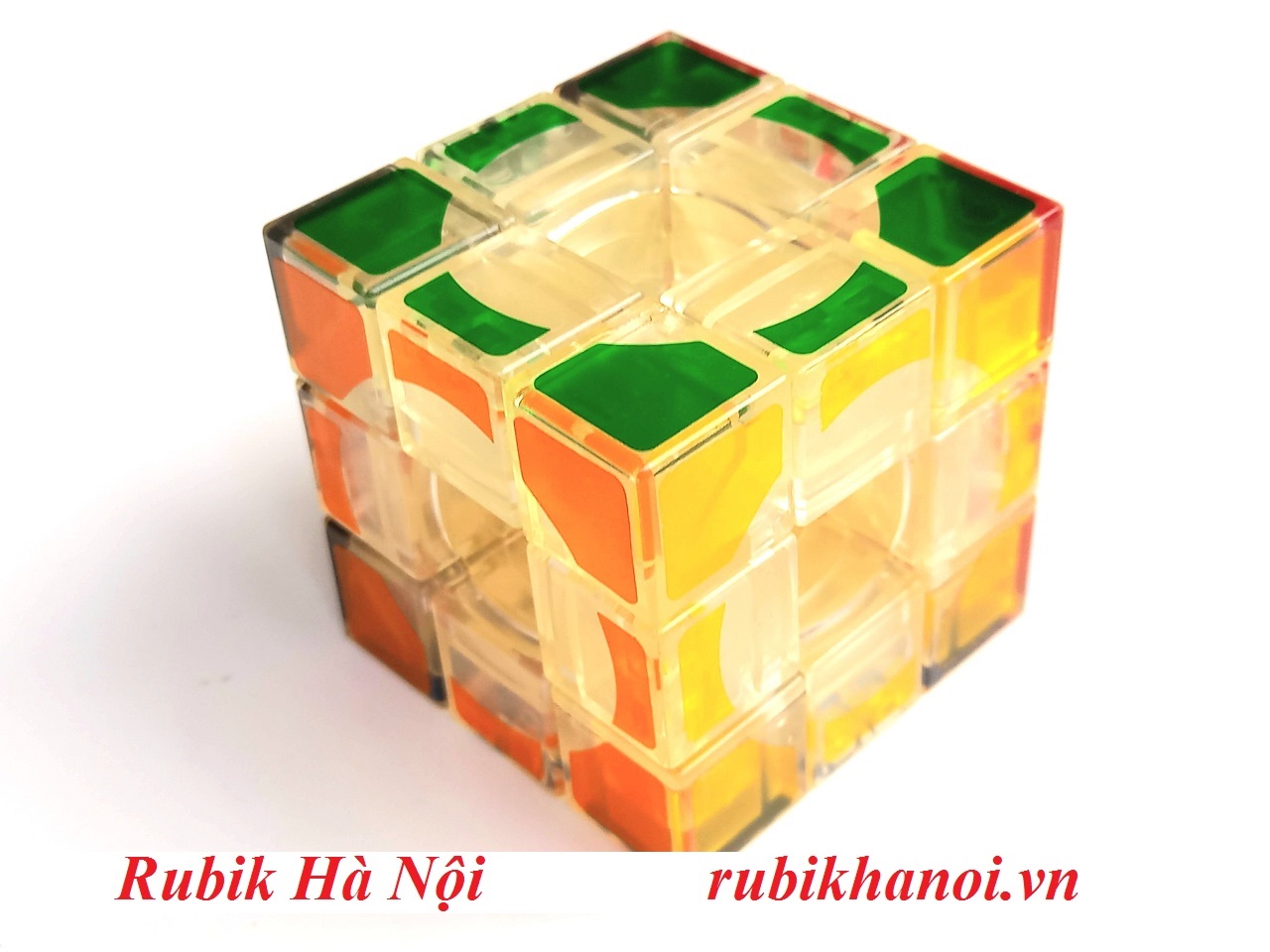 Rubik 3x3. LanLan Void Hole Transparent Phiên Bản Giới Hạn