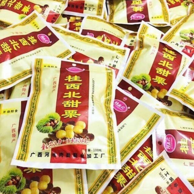 1gói hạt dẻ tẩm mật ong thơm bùi 100g