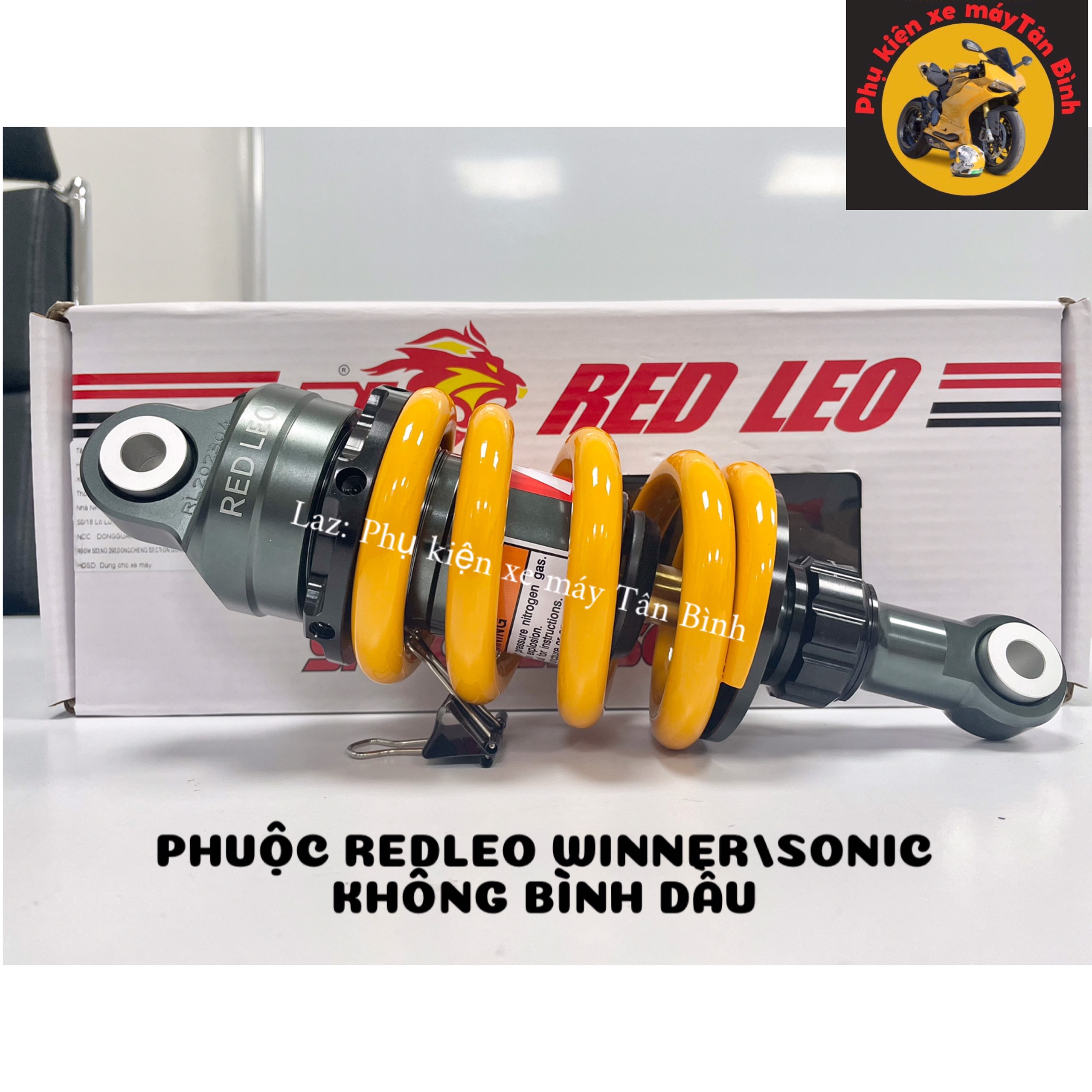 Phuộc Redleo Winner/Sonic không bình dầu