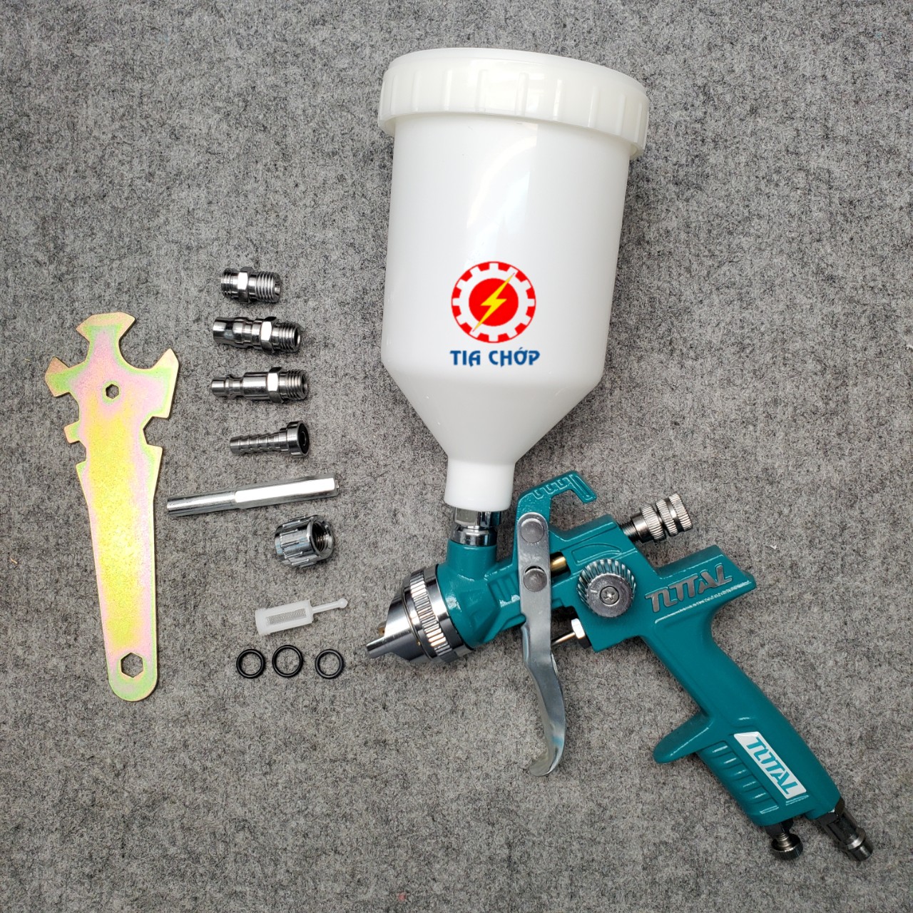 Total súnɡ phun sơn hvlp 600cc tat10601