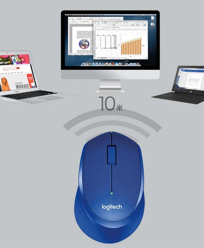 Chuột Không Dây Logitech M330 Silent Plus - Logitech M330 Silent Plus Wireless Mouse
