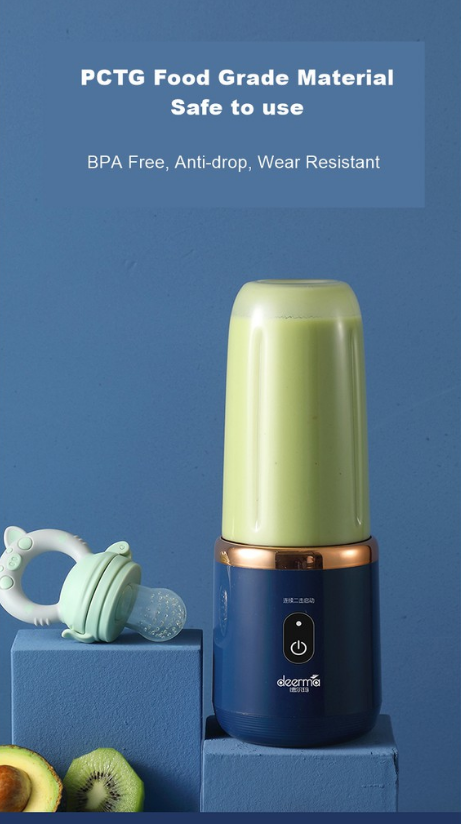 Máy xay sinh tố cầm tay Deerma DEM-NU06 (Blue)
