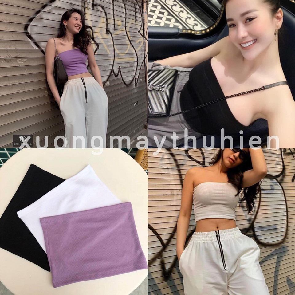 [ 3 MÀU ] ÁO QUÂY TUBAN SEXY CO DÃN 4C
