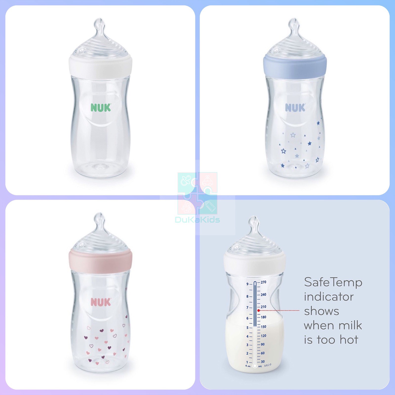 Bình sữa Nuk Simply Natural