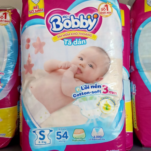 TÃ DÁN BOBBY MẪU MỚI S54/M46/L40 CHÍNH HÃNG