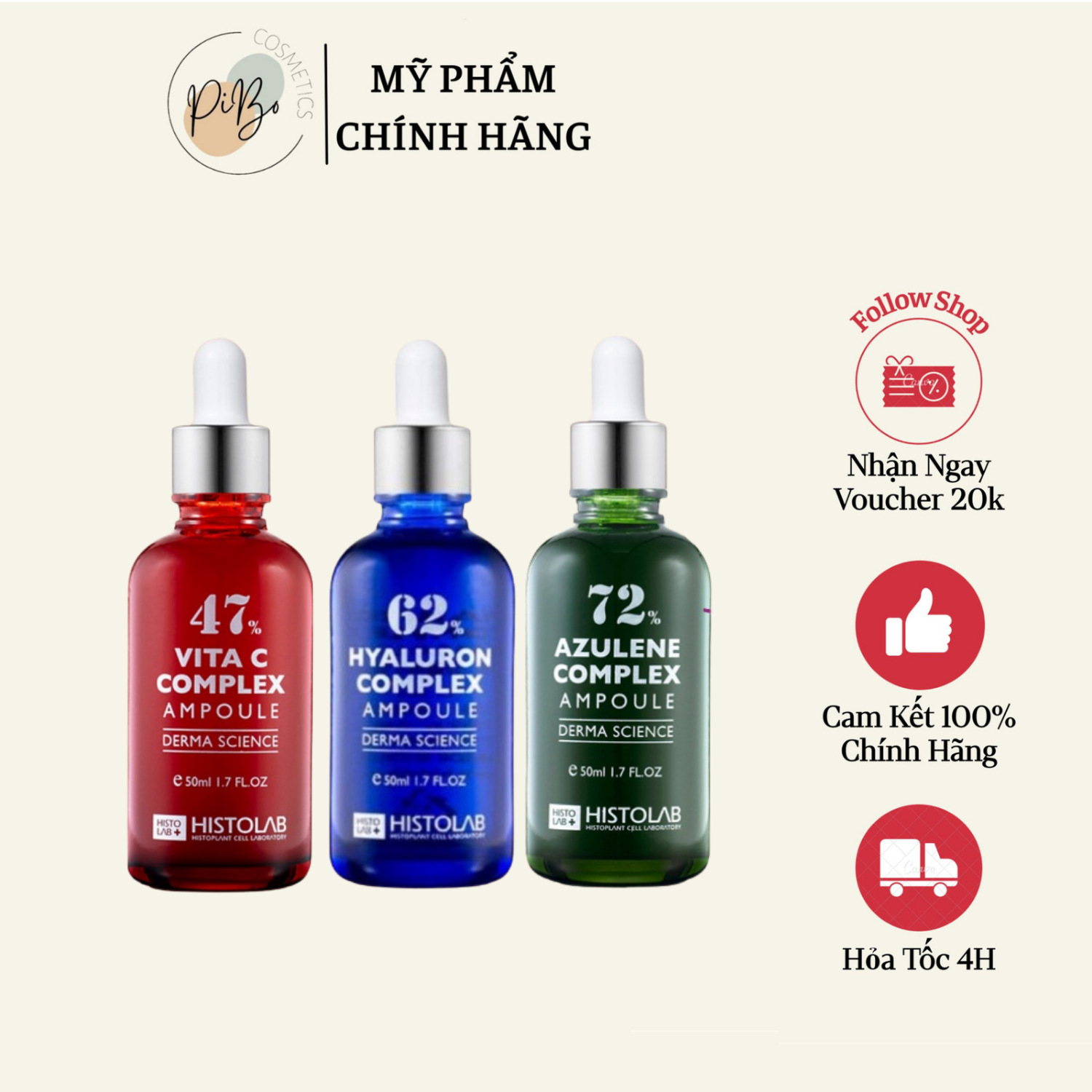 Serum Dưỡng Da HISTOLAB Ampoule - 50ml