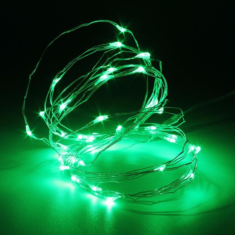 Đèn LED trang trí Dây đồng dài 2m 20 bóng nguồn USB