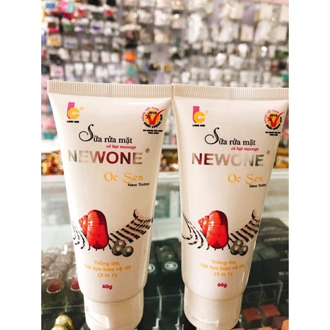 Sữa rửa mặt ốc sên newone 60g
