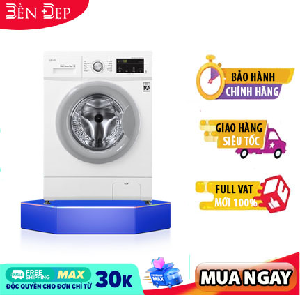 [TRẢ GÓP 0%] Máy giặt LG Inverter 9 kg FM1209S6W (Giá áp dụng giao nội thành HN& HCM, Các tỉnh liên hệ shop)