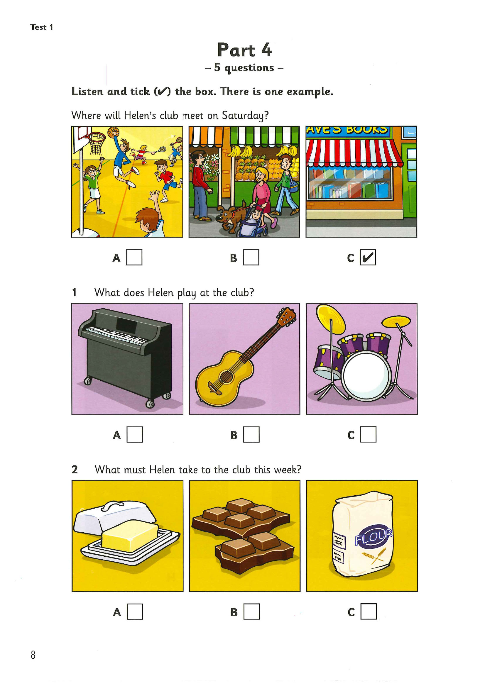 Sách Tiếng Anh FLYERS AUTHENTIC EXAMINATION PAPERS 1-2 (Sách màu)
