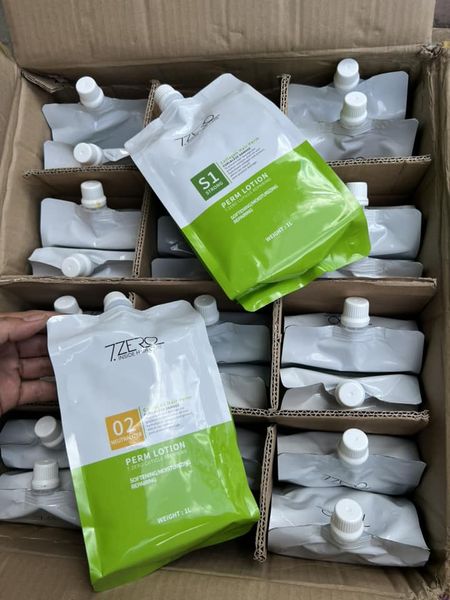 CẶP UỐN TÓC 7. ZERO COLLAGEN SIÊU BÓNG , SIÊU THƠM . LỌN CĂNG THẲNG DẠNG TÚI 1000ML