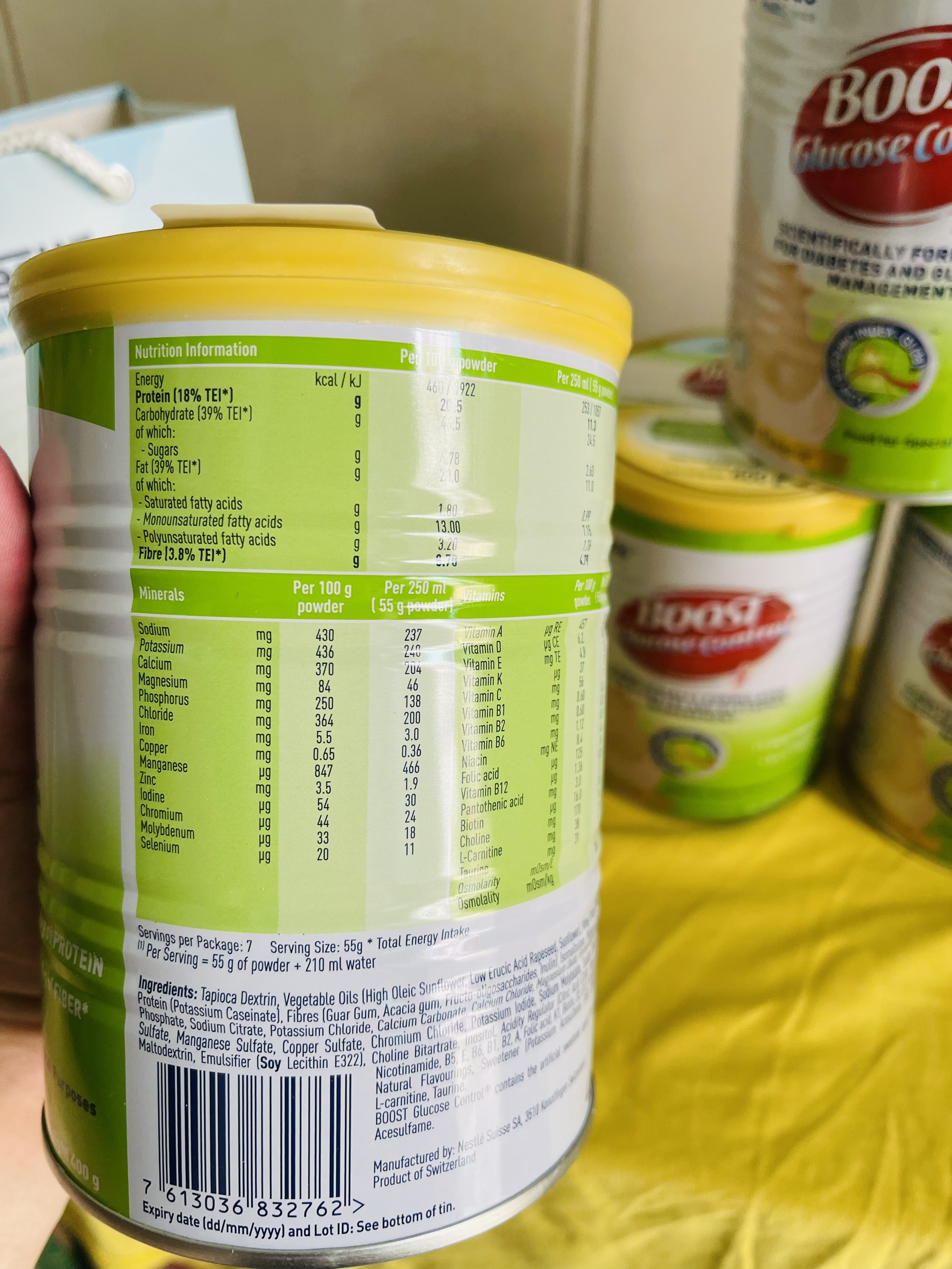 Sữa Boost Glucose Control 400g