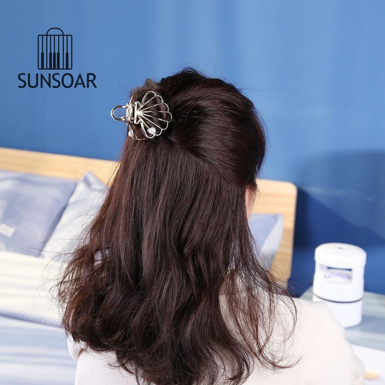 Kẹp Gấp Tóc Hàn Quốc Thanh Lịch II