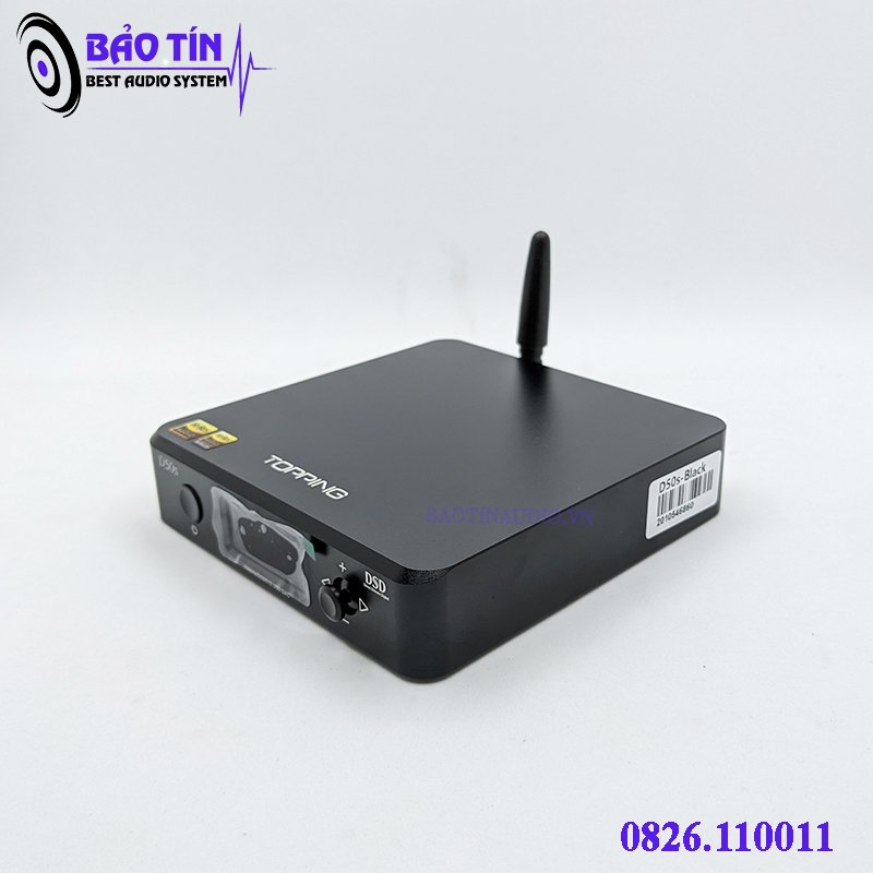 DAC TOPING D50s Tặng Kèm Dây Quang Mĩ 2m