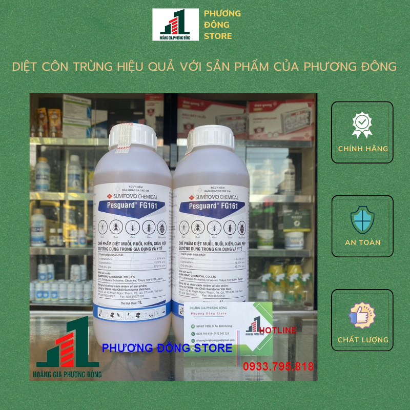 Thuốc diệt muỗi và côn trùng Nhật Bản Pesguard FG161