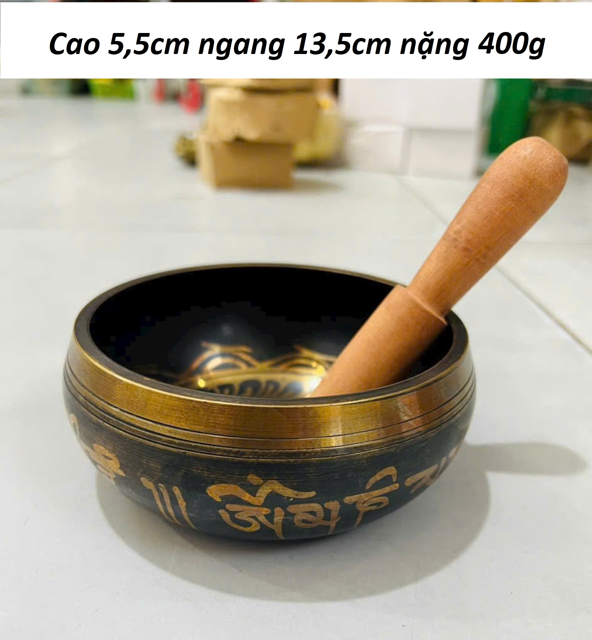 Chuông gõ, chuông tụng kinh các loại bằng đồng cao cấp