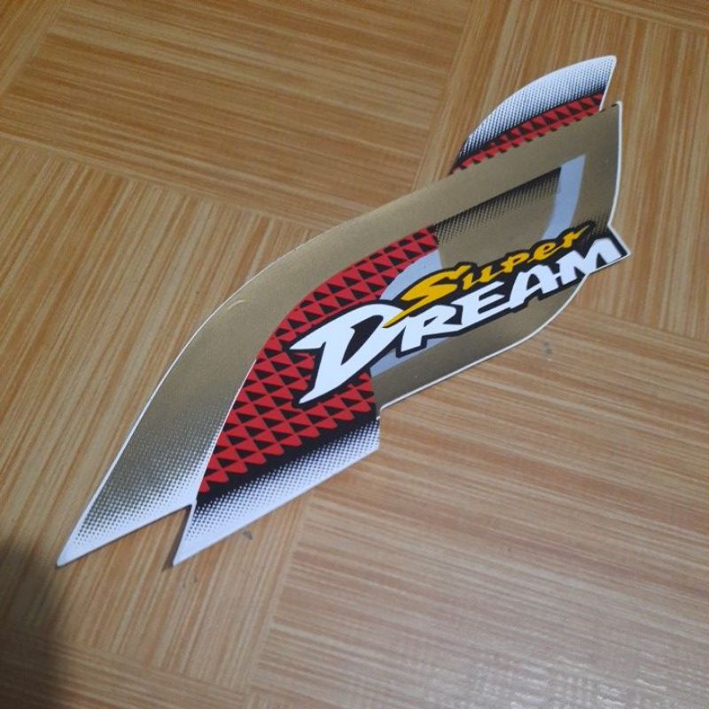 Tem yếm xe super DREAM Việt Giá rẻ , loại thường đẹp dán phù hợp tất cả các đời xe dream