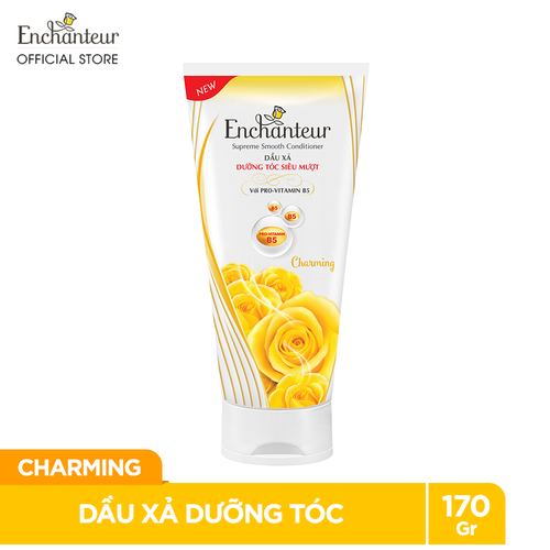 Dầu xả dưỡng tóc siêu mượt Enchanteur Charming 170g