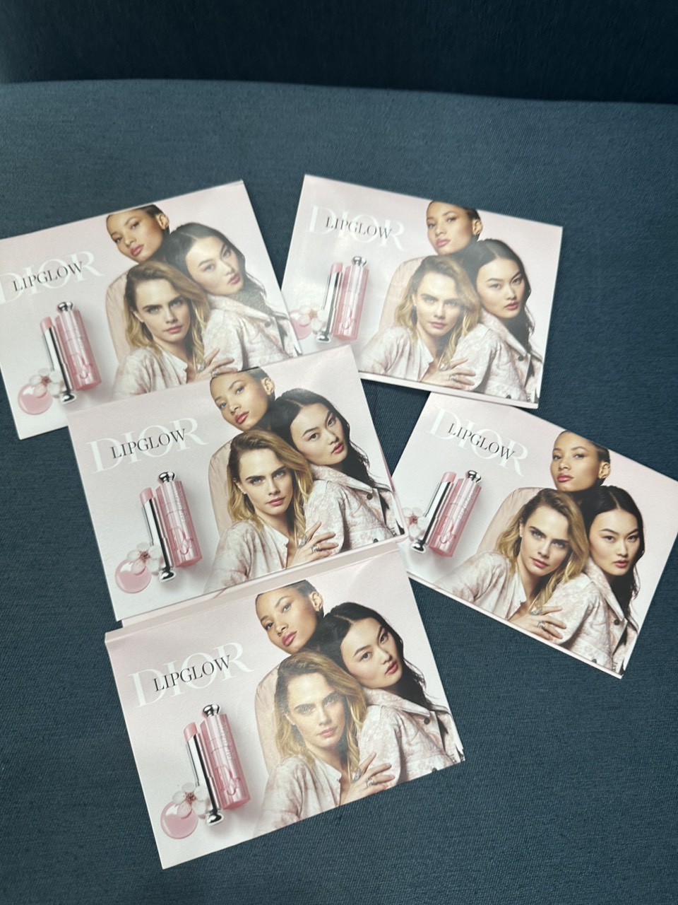 Son dưỡng Di.or Lipglow sample vỉ 4 màu kèm cọ