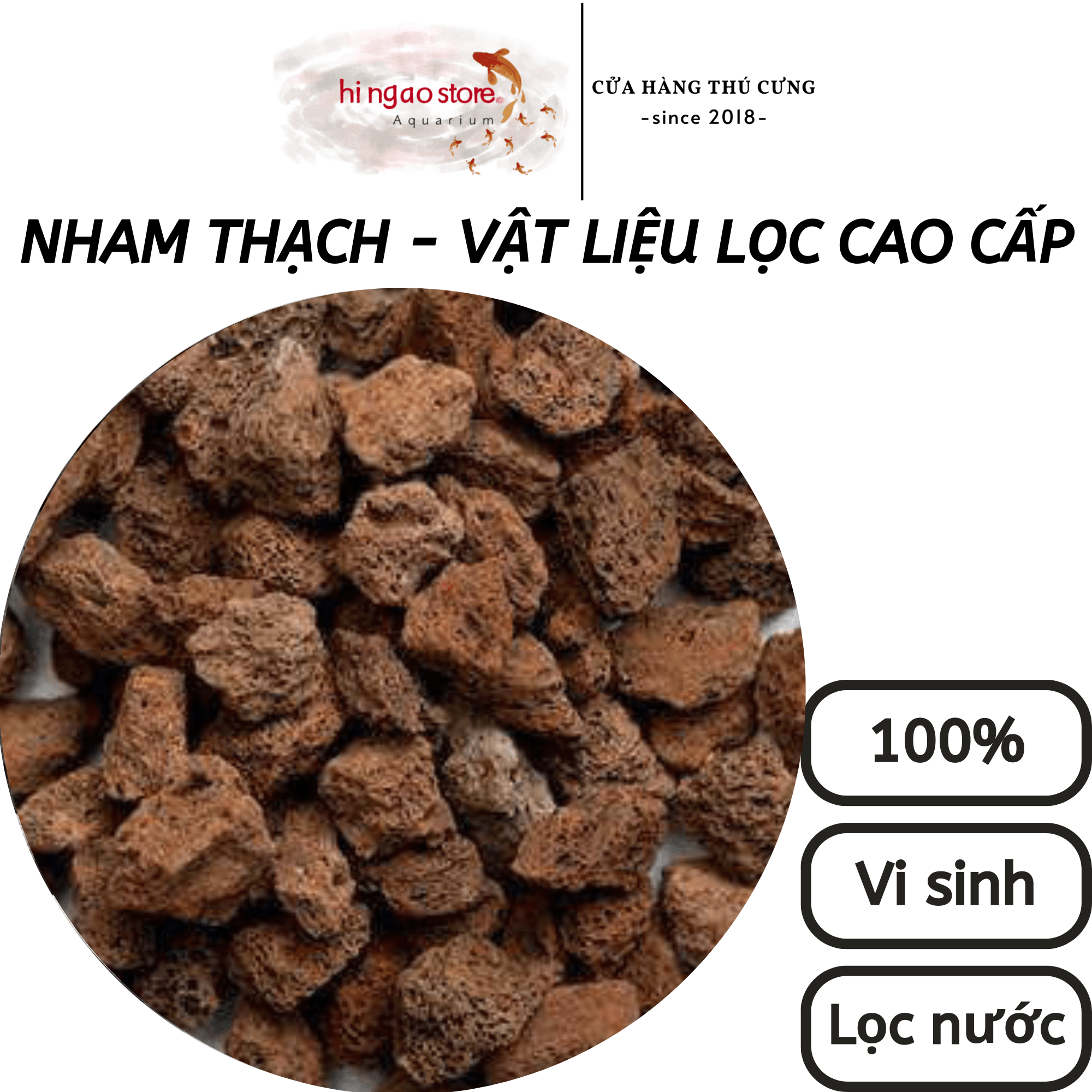 Lava Shell for aquarium bio, ph reducing-premium filter material | hinged aostore.