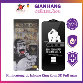 Kính cường lực Iphone King Kong 3D Full màn chính hãng siêu cứng thumbnail