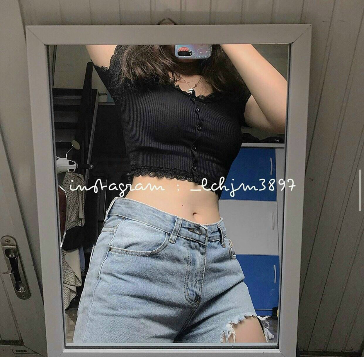 ÁO CROPTOP GÂN PHỐI REN