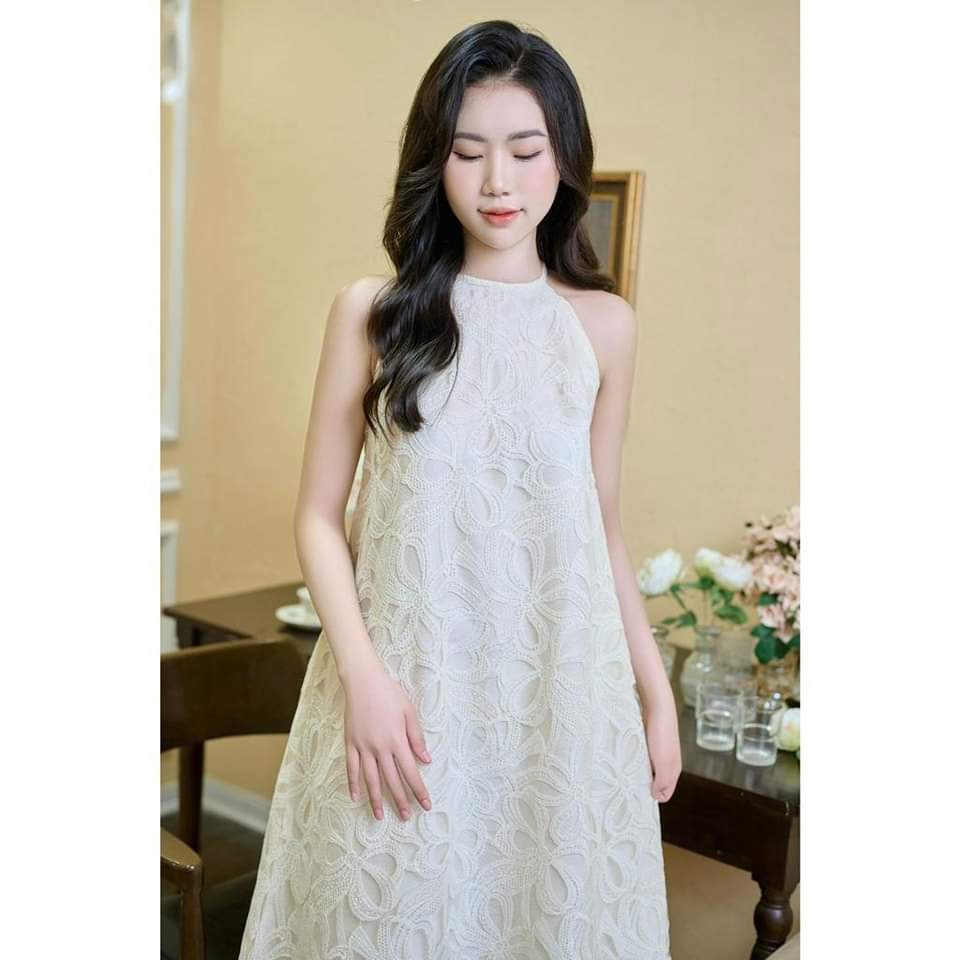 Đầm bầu hè mẫu mới-váy bầu dáng dài