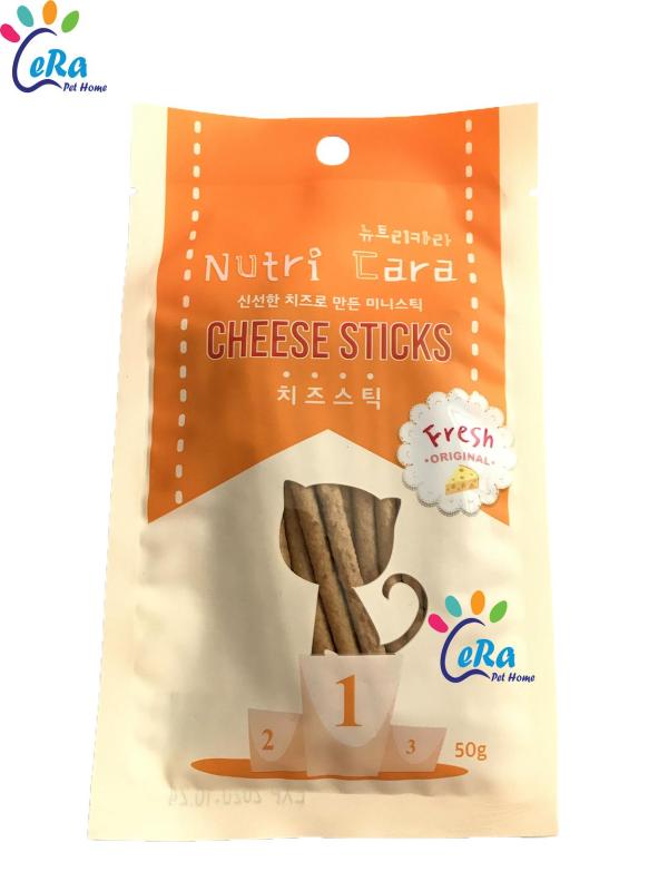 Snack Cho Mèo Vị Cá Ngừ, Cá Hồi, Phô Mai - Nutri Cara