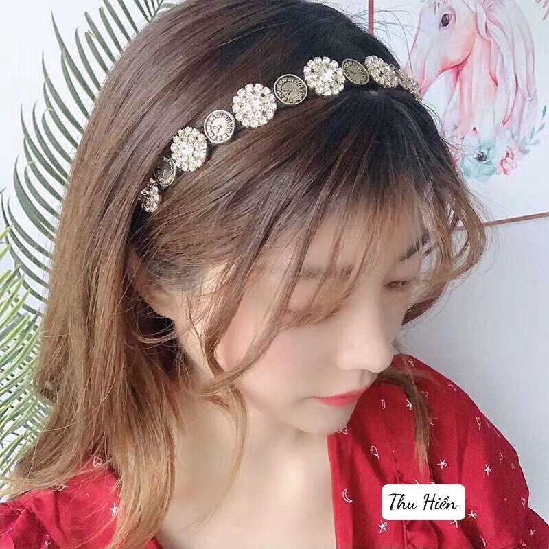 Bờm tóc  Đính Đá sang chảnh ánh kim