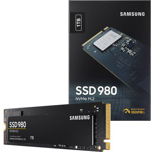 SSD Samsung 980 M.2 PCIe NVMe 2280