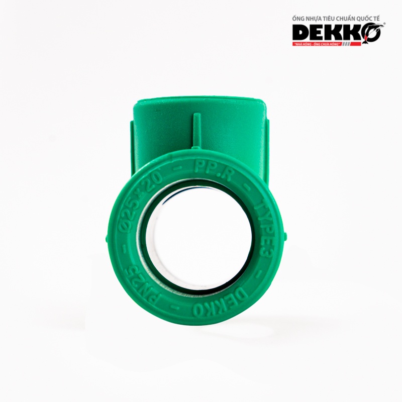 Tê thu PPR Dekko phi 50 xuống 20, 25, 32, 40