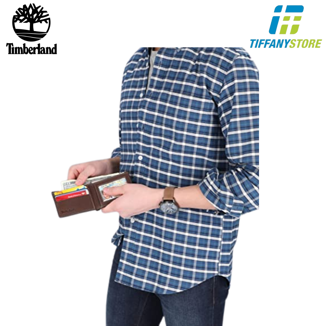Ví nam Timberland Sportz Quad Leather Passcase Wallet