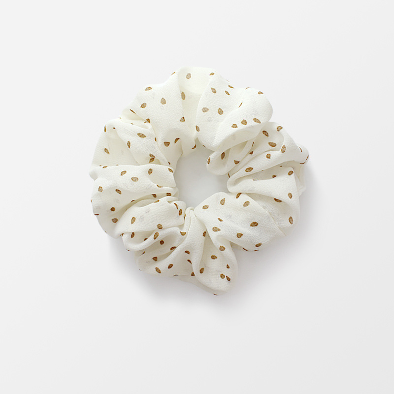 Cột tóc vải Scrunchies Hạt Mè dễ thương CT66