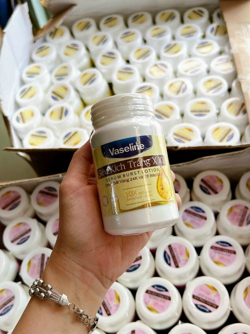 KÍCH TRẮNG VASELINE 10X HÀNG LOẠI 1