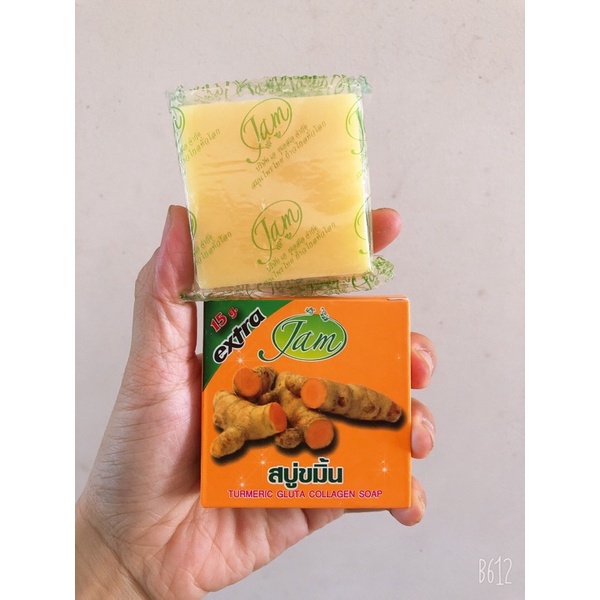 Xà phòng nghệ Jam Thái Lan (soap nghệ)