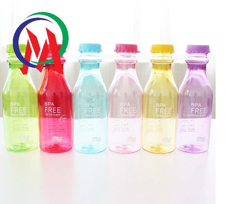[HCM][CHỊU ĐƯỢC NHIẾT ĐỘ CAO 95 ĐỘ] Bình nước BPA FREE 550ml