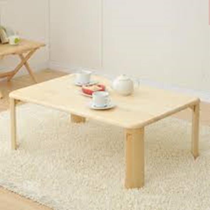 [HCM]Bàn trà Xếp Gọn Chân Bánh Mì (60cm x 90cm)