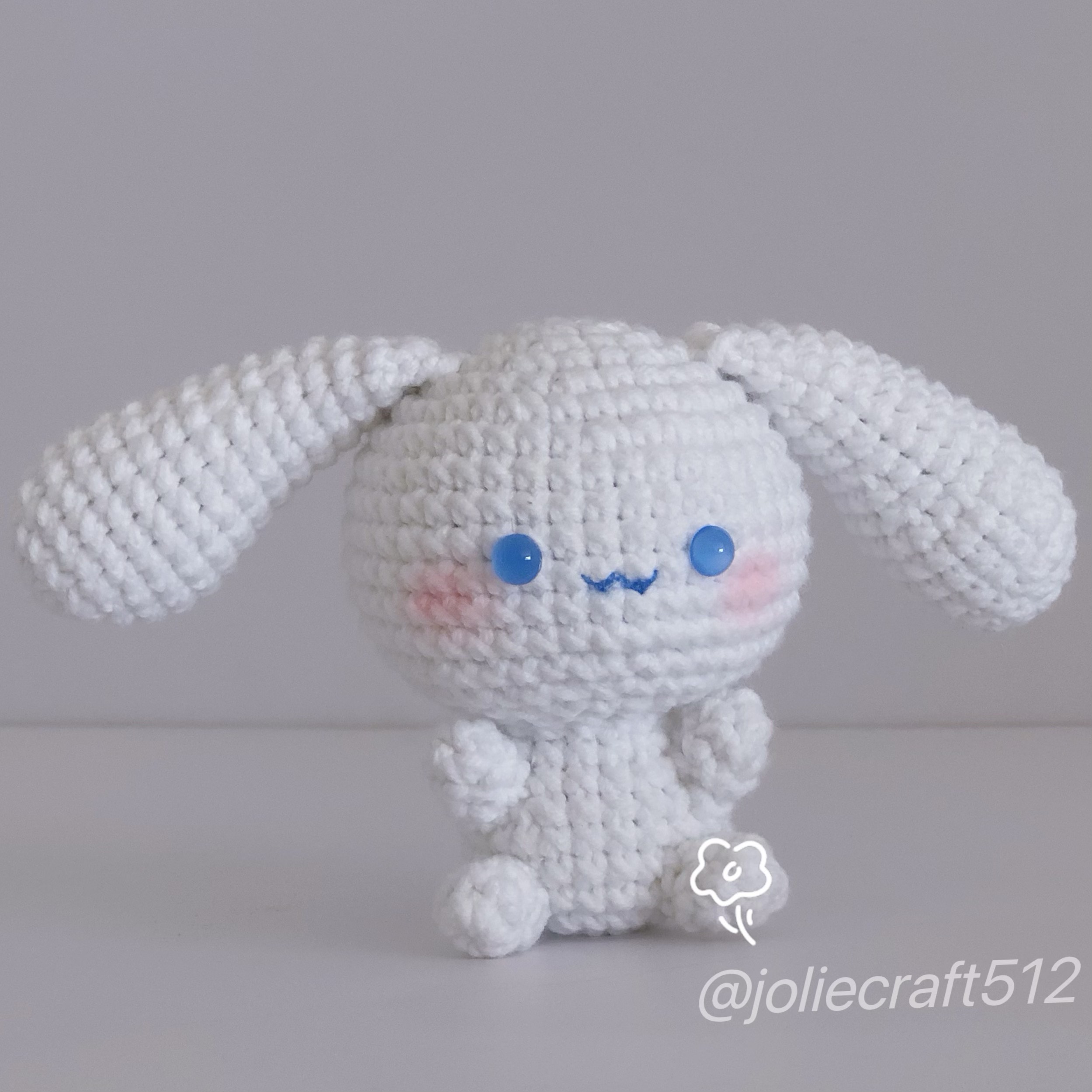 Móc khóa Cinnamoroll - móc khóa len - quà tặng