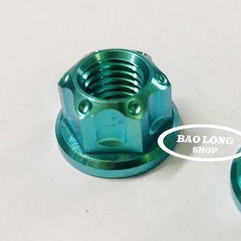 2 Ốc Tán TiTan GR5 12Li Xanh Lục Bảo (100%Titan)SIÊU RẺ